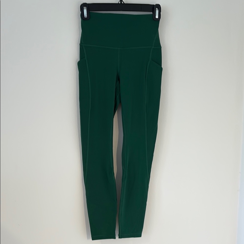 Lululemon Green Women's High-Waisted Align leggings